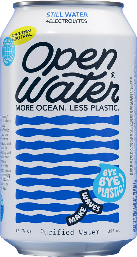 Open Water Still 12oz canned water