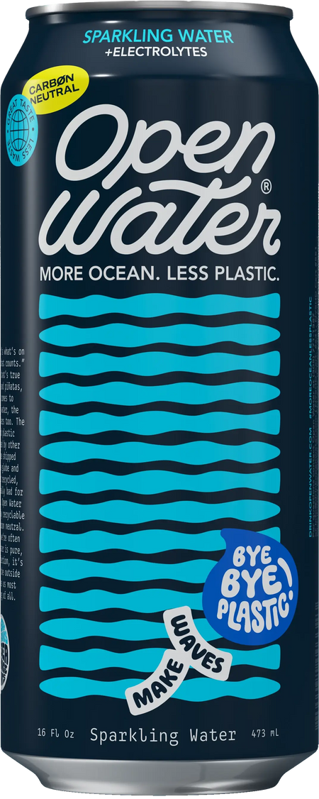 Open Water Sparkling 16oz Tallgirl canned water